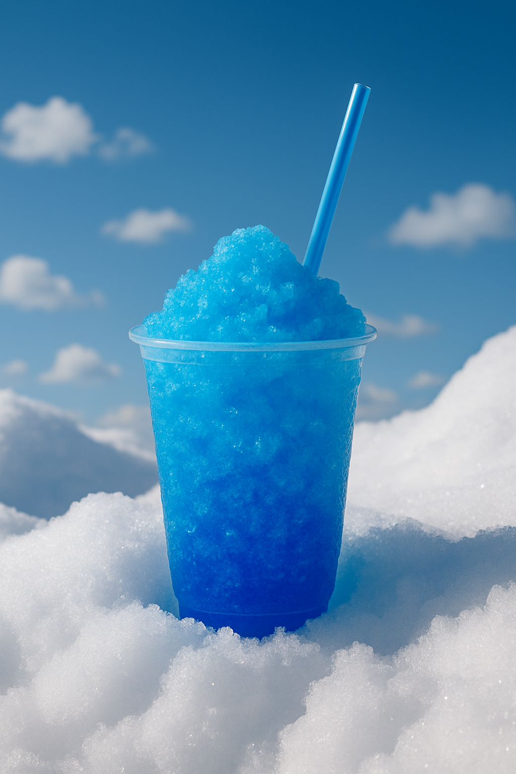 Blue Raspberry Slushie