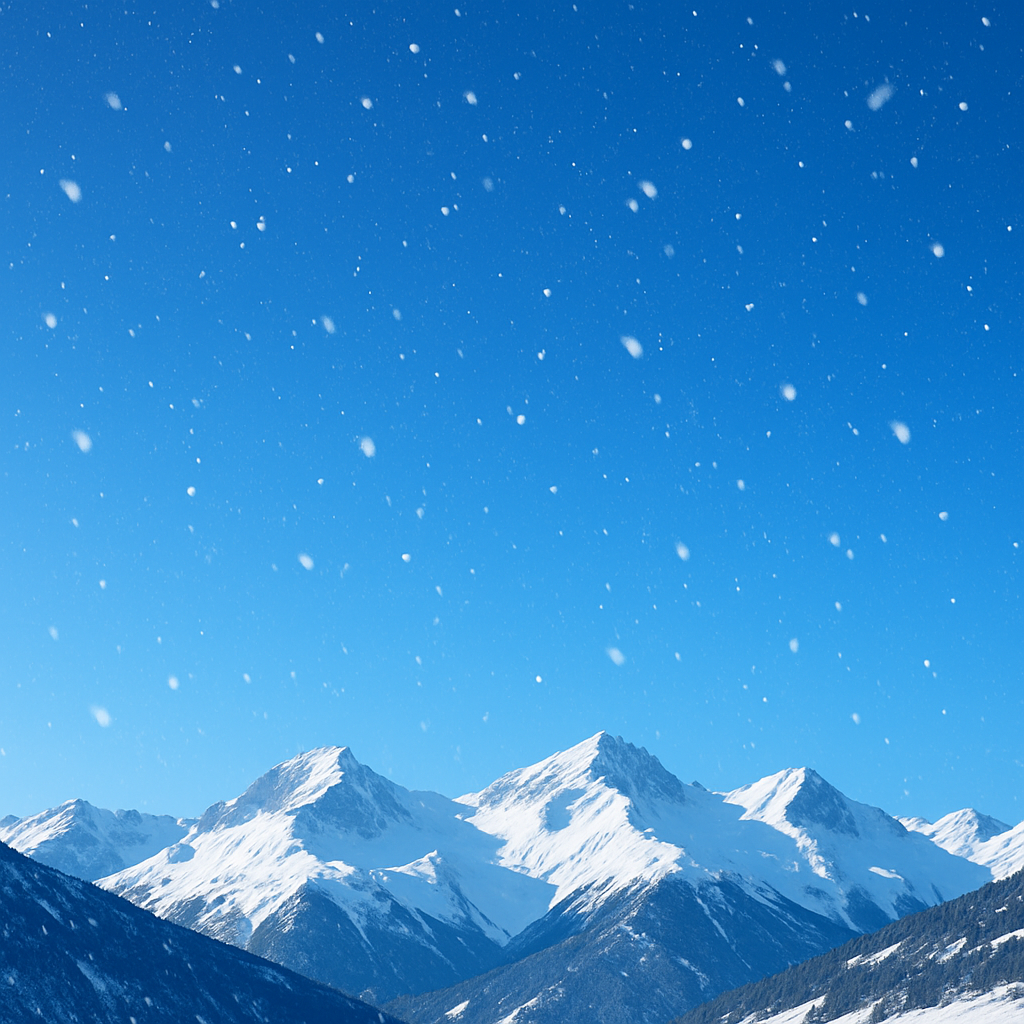 Blue Winter Sky
