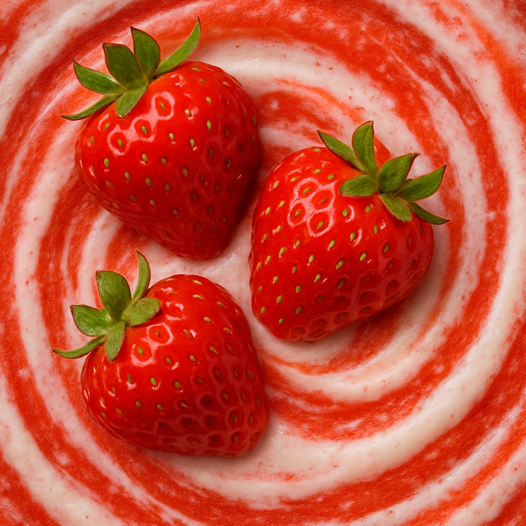 Strawberry Swirl Slice