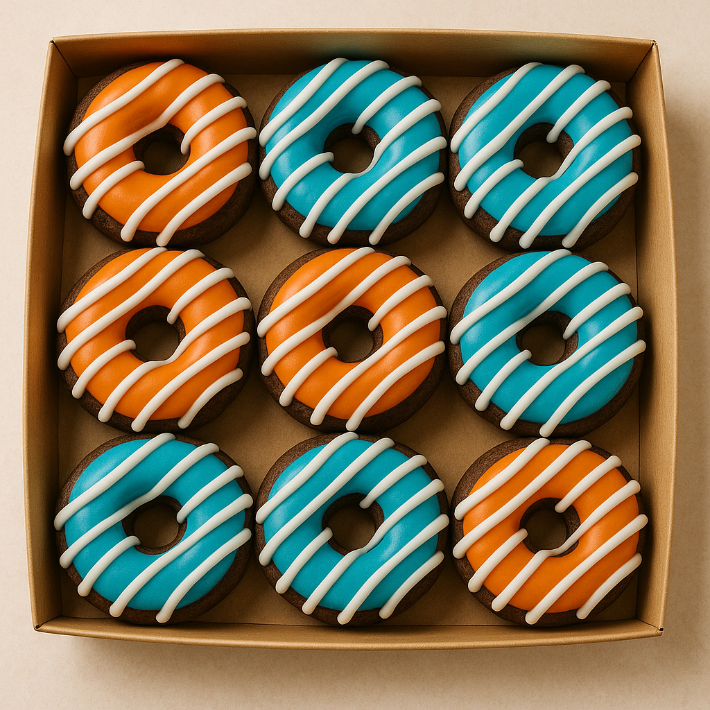 Chocolate Drizzle Donut