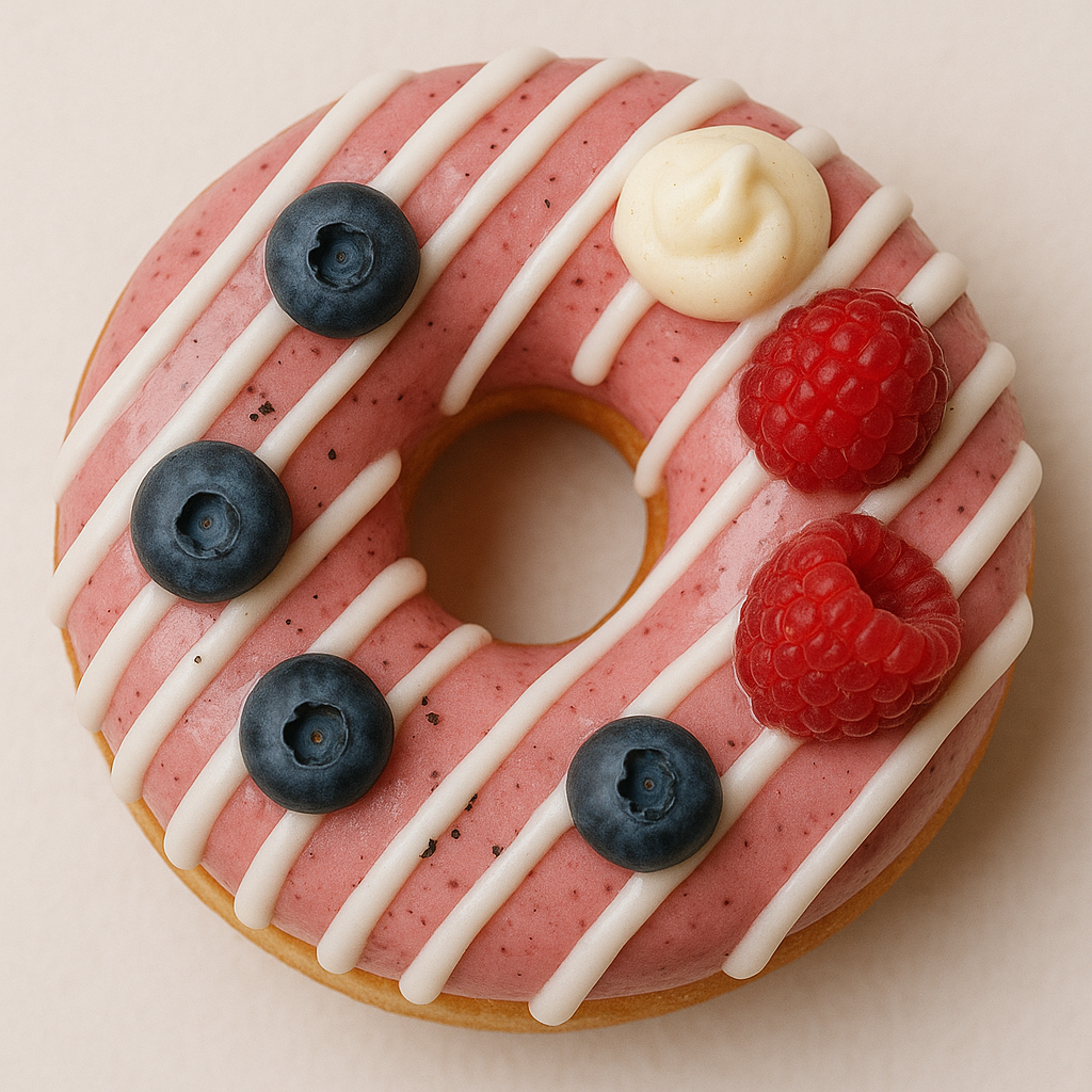 Berry Vanilla Donut