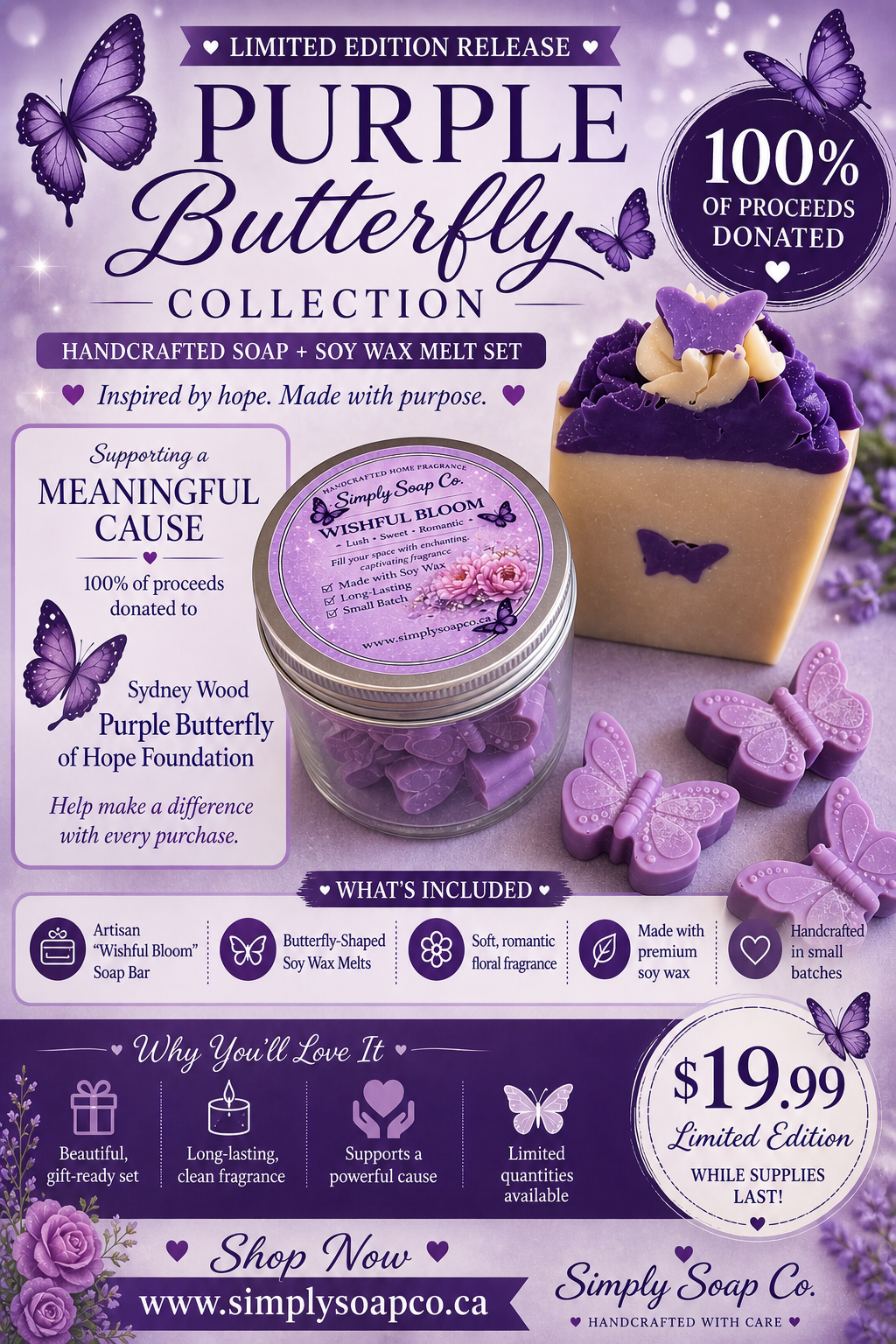 Purple Butterfly Collection