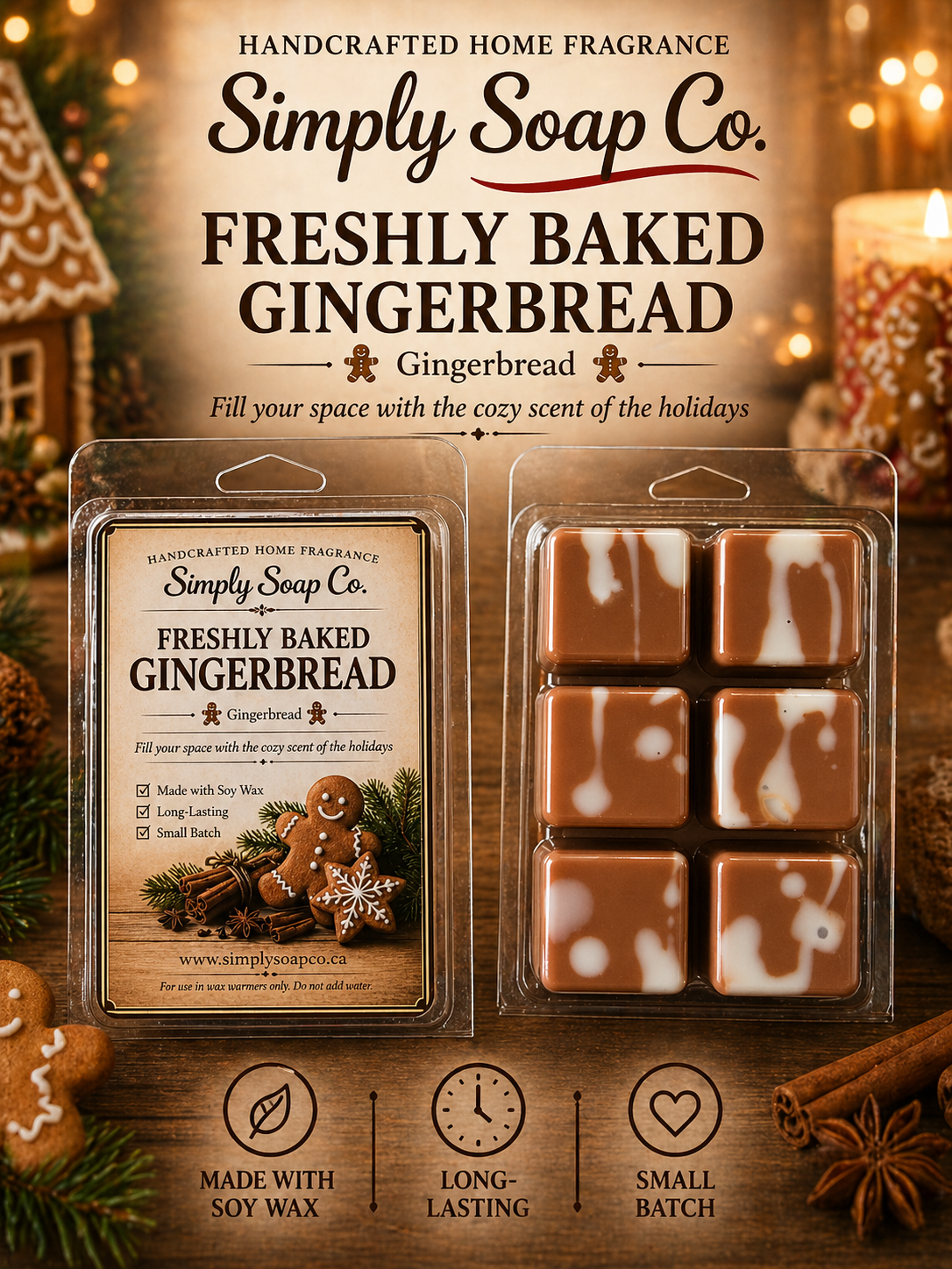 Freshly Baked Gingerbread